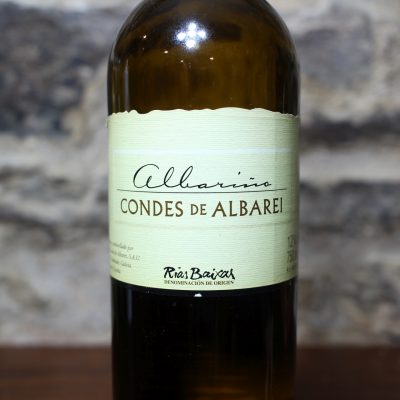 Albariño Condes de Albarei detalle